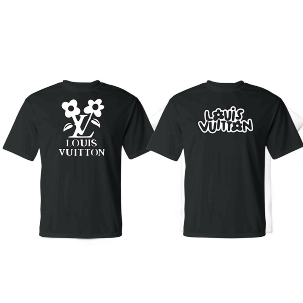 2 Gildan t shirt with a luxury inspired design. Louis Tee - Parody